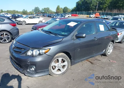 2012 Toyota Corolla S/Le z USA, uszkodzony, nr VIN 2T1BU4EE6CC813409